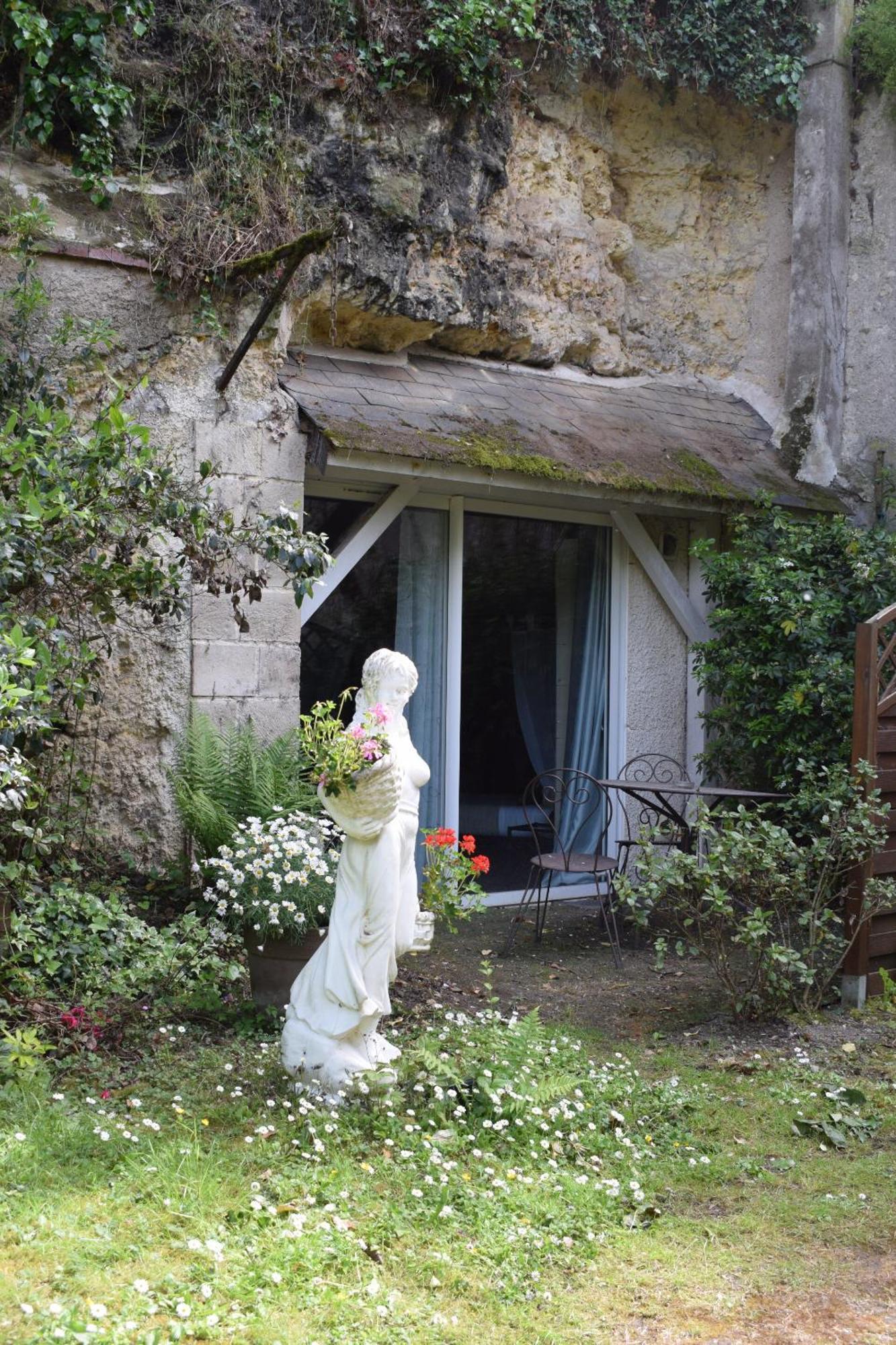 Chambres D'Hotes Troglodytes Le Clos De L'Hermitage Amboise Pokoj fotografie