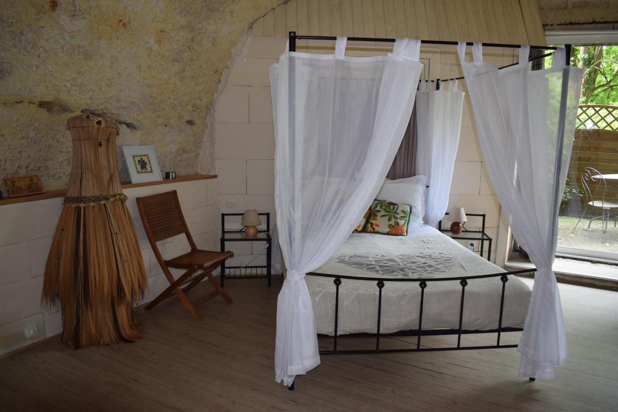 Chambres D'Hotes Troglodytes Le Clos De L'Hermitage Amboise Pokoj fotografie